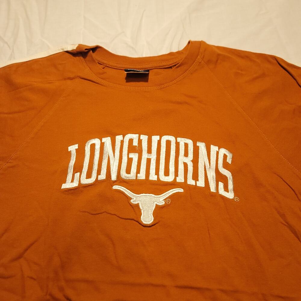 Texas Longhorns TSI Graphic College Football T Shirt Mens Size M Orange
